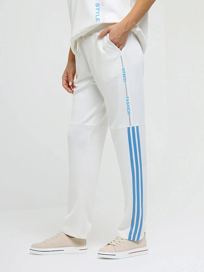 Комплект (футболка+брюки) женские демисезон; лето; KA17678-02 | 10