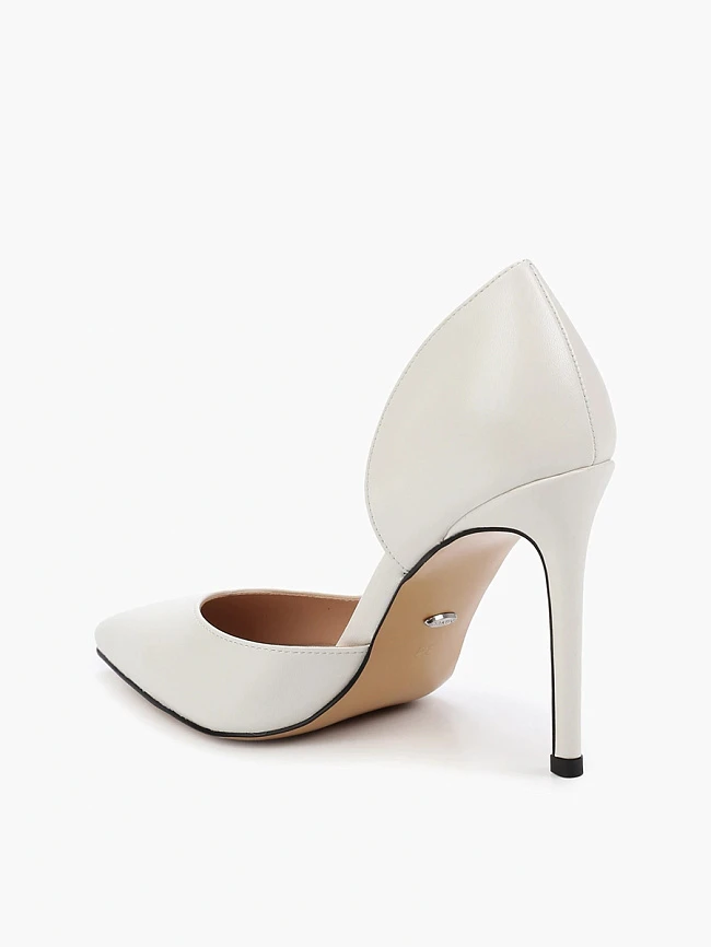 Туфли женские всесезонные, цвет белый, искусственная кожа 6550009 | 3