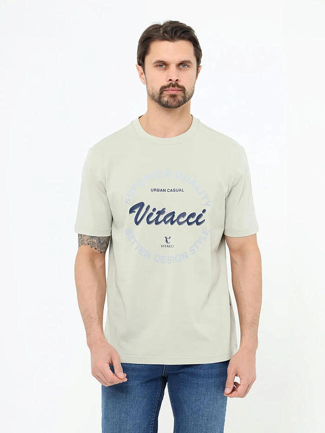 Футболка мужская всесезонные TM0141-18 | 3