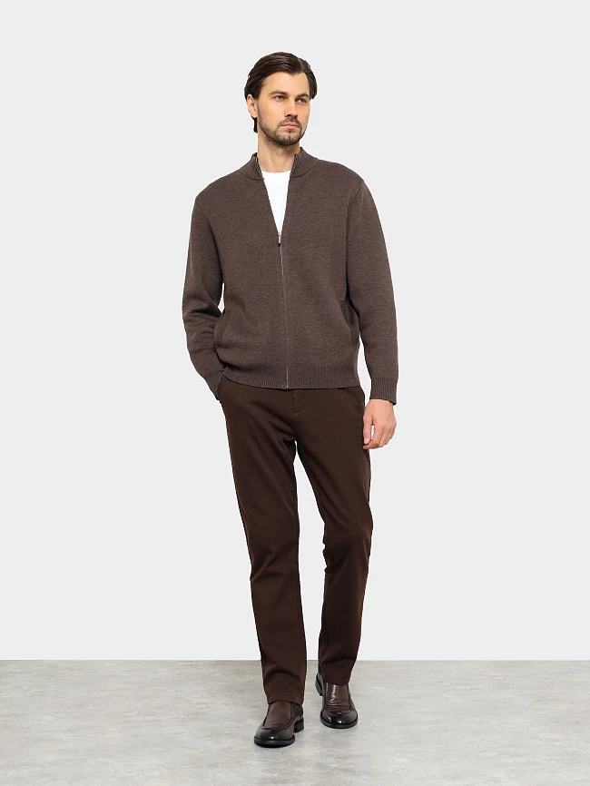 Туфли мужские всесезонные, цвет коричневый, натуральная кожа M1782511 | 12