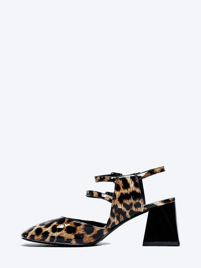 Туфли женские летние, цвет мультиколор, натуральная лаковая кожа 1821341 | 3