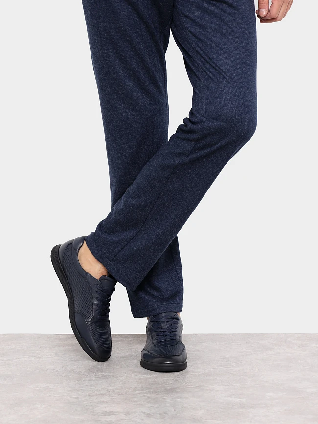 Кроссовки мужские летние, цвет синий, натуральная кожа M1782762 | 7