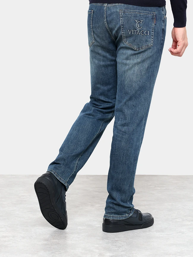 Кеды мужские демисезонные, цвет синий, натуральная кожа M1781446 | 8