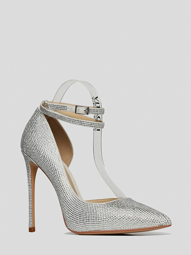 Туфли женские всесезонные, цвет серебряный, натуральный велюр 494414 | 1