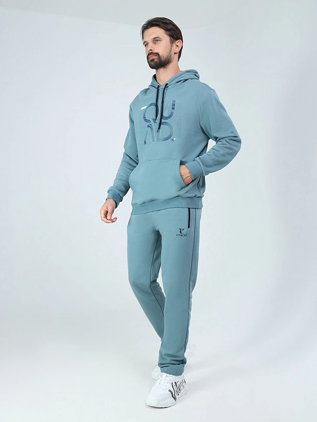 Костюм спортивный (джемпер+брюки) мужские всесезонные SP88010-18 | 1