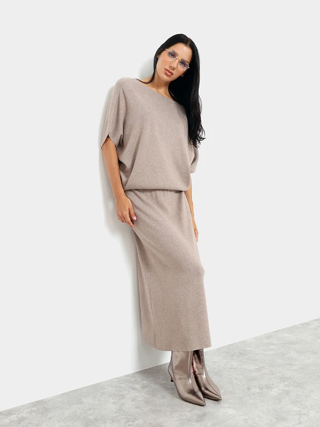 Комплект (джемпер+юбка) женские демисезон; зима; YAN012-08 | 11