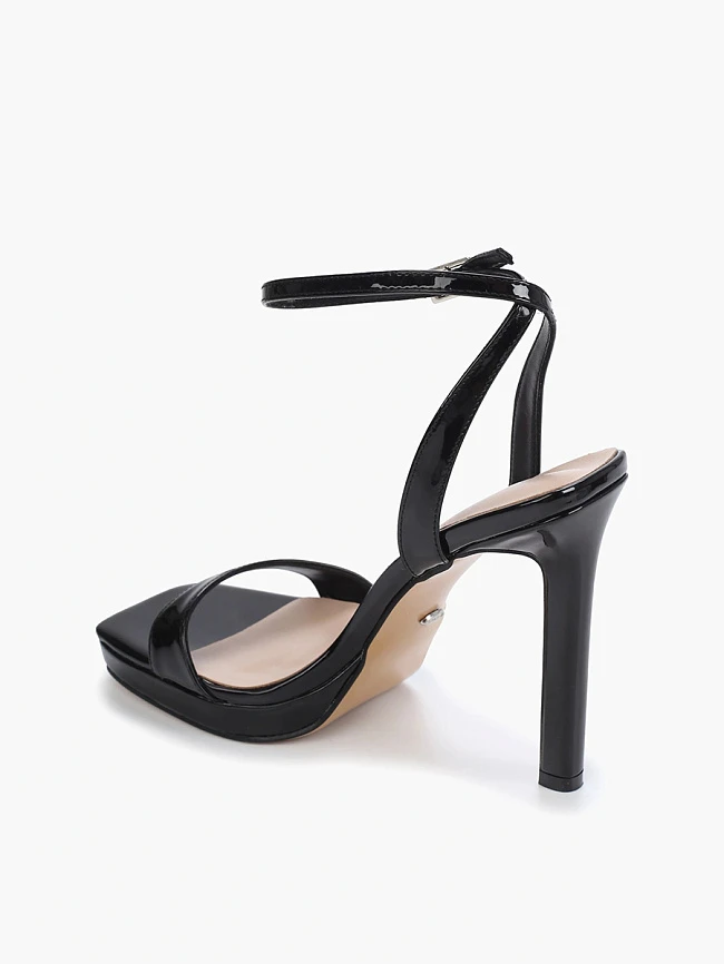 Босоножки женские летние, цвет черный, искусственная кожа 2390333P | 3