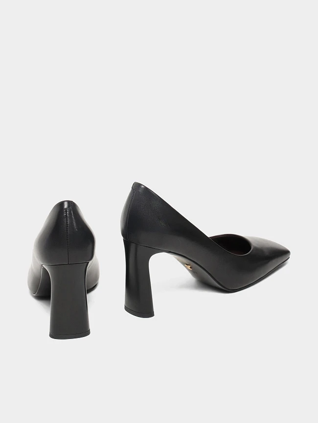 Туфли женские всесезонные, цвет черный, натуральная кожа 1494699 | 4