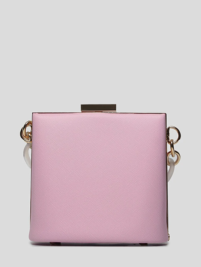 Клатчи C0951-14 женские цвет розовый, искусственная кожа C0951-14        | 3
