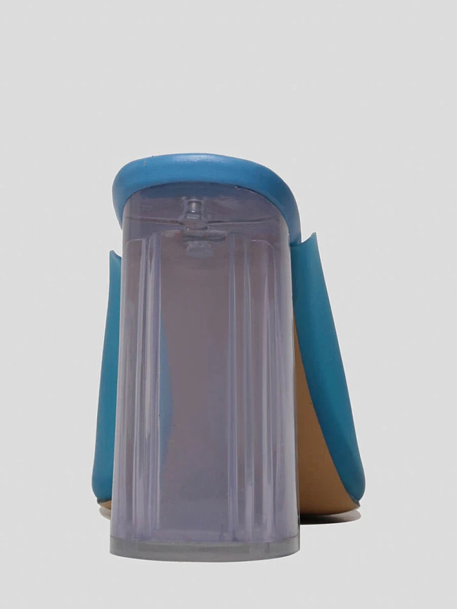 Сабо женские летние, цвет синий, силикон 1398019 | 5