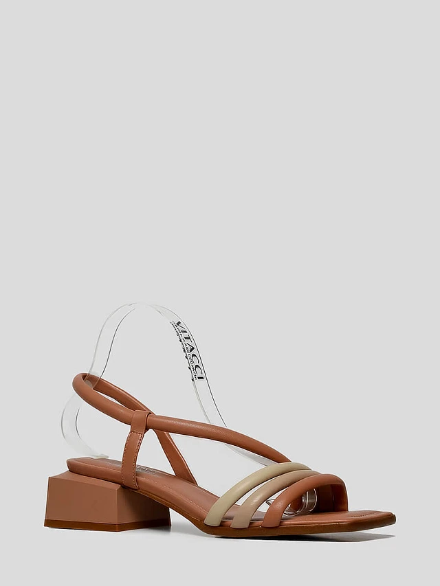 Босоножки женские летние, цвет пудровый, натуральная кожа 494844 | 1