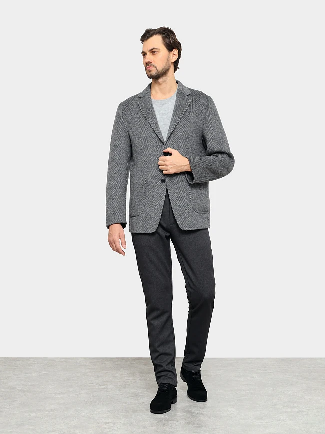 Полуботинки мужские всесезонные, цвет черный, натуральный велюр M1022945 | 12