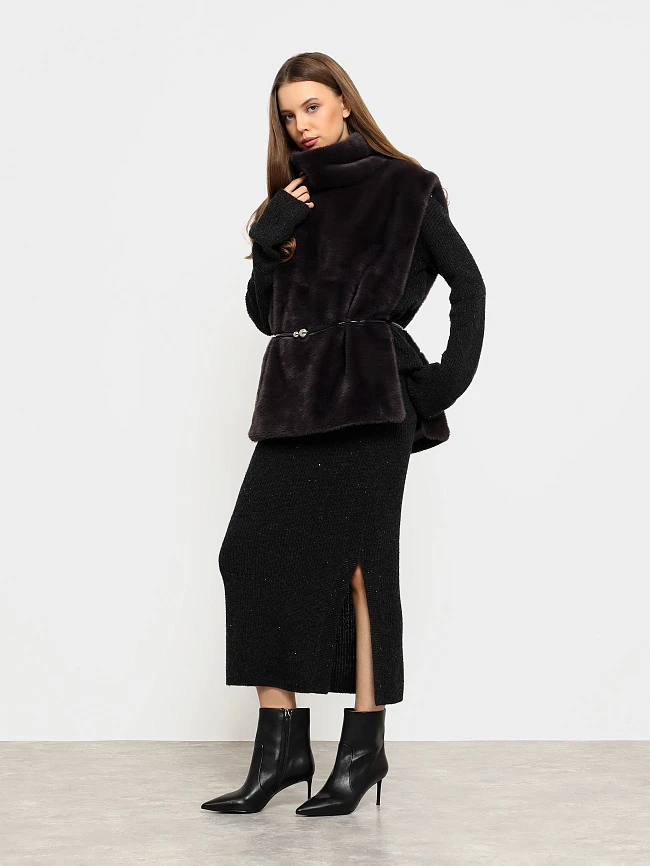 Полусапоги женские всесезонные, цвет черный, натуральная кожа 497141 | 8