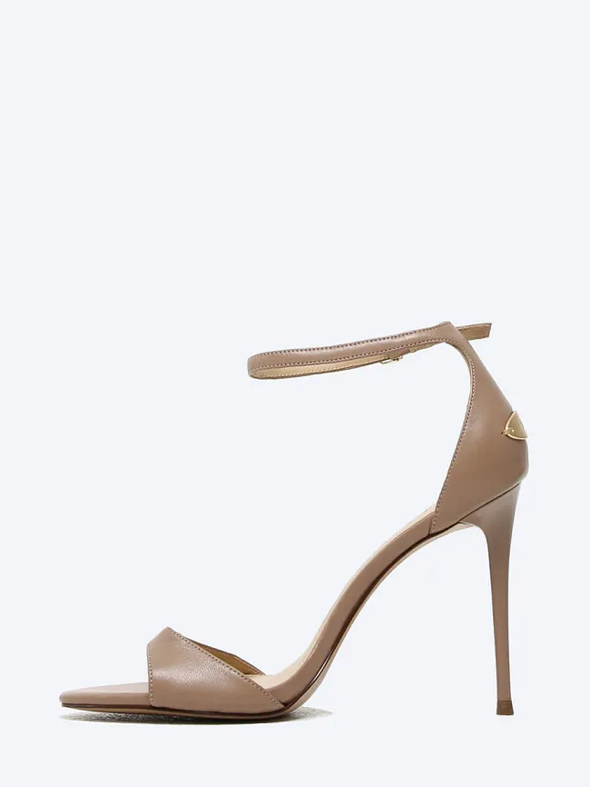 Босоножки женские летние, цвет бежевый, натуральная кожа 1493333P | 3