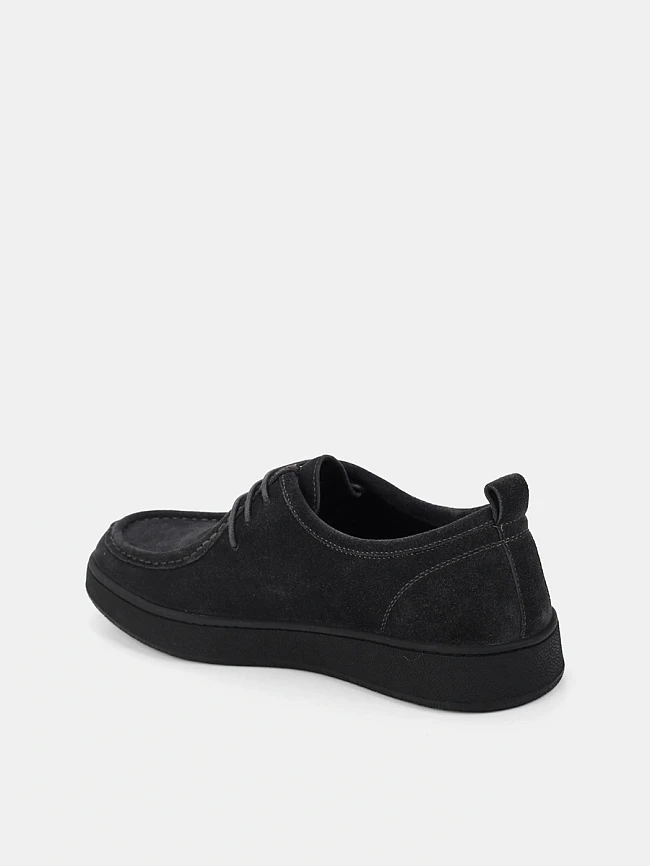 Полуботинки мужские демисезонные, цвет серый, натуральный спилок M254256 | 3