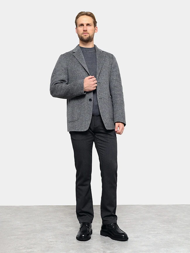 Ботинки мужские зимние, цвет черный, натуральная кожа M1782172M | 9