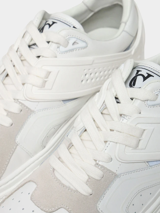 Кеды мужские демисезонные, цвет белый, натуральная кожа M1781878 | 5