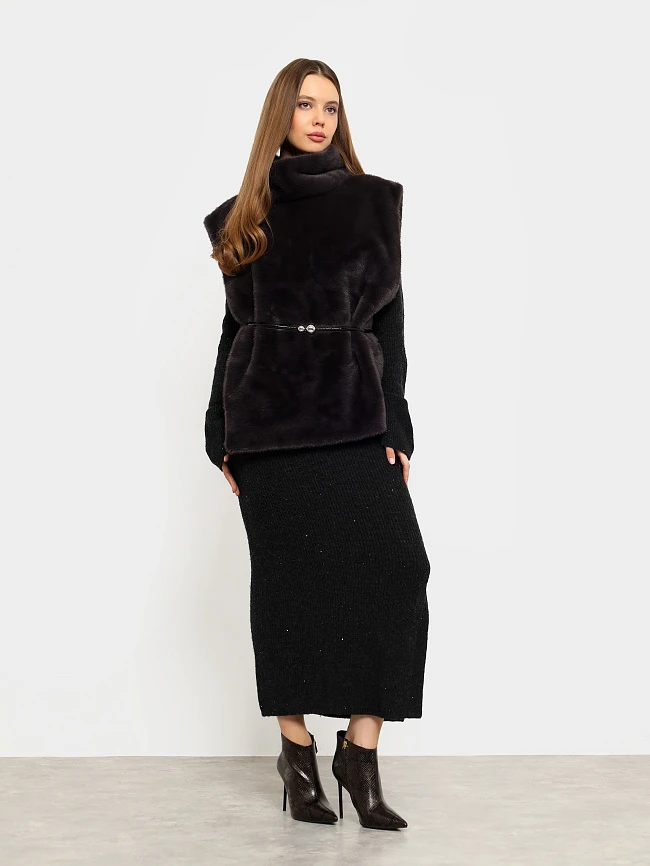 Ботильоны женские всесезонные, цвет коричневый, натуральная кожа 1494516 | 8