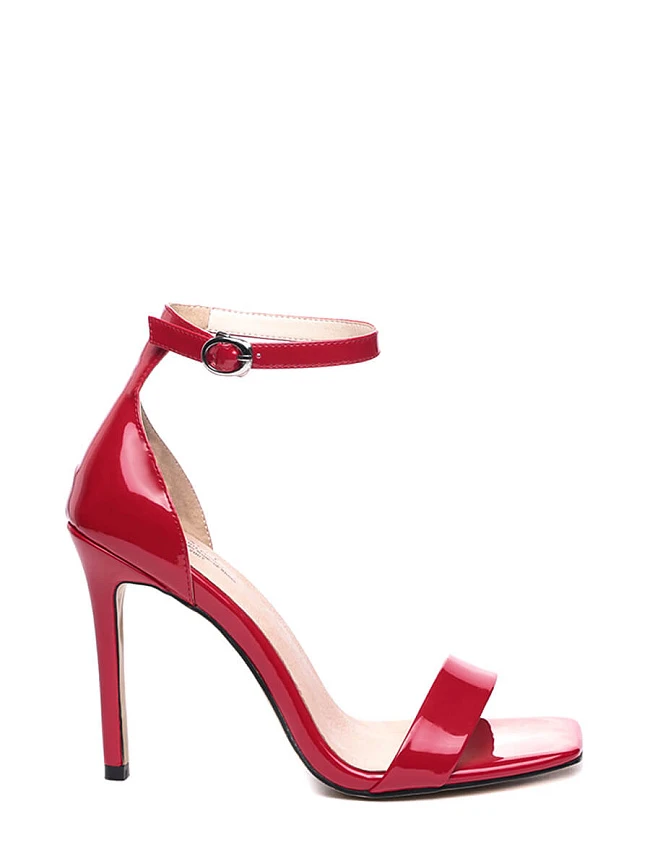 Босоножки 1843436 женские цвет красный, искусственная кожа 1843436         | 2