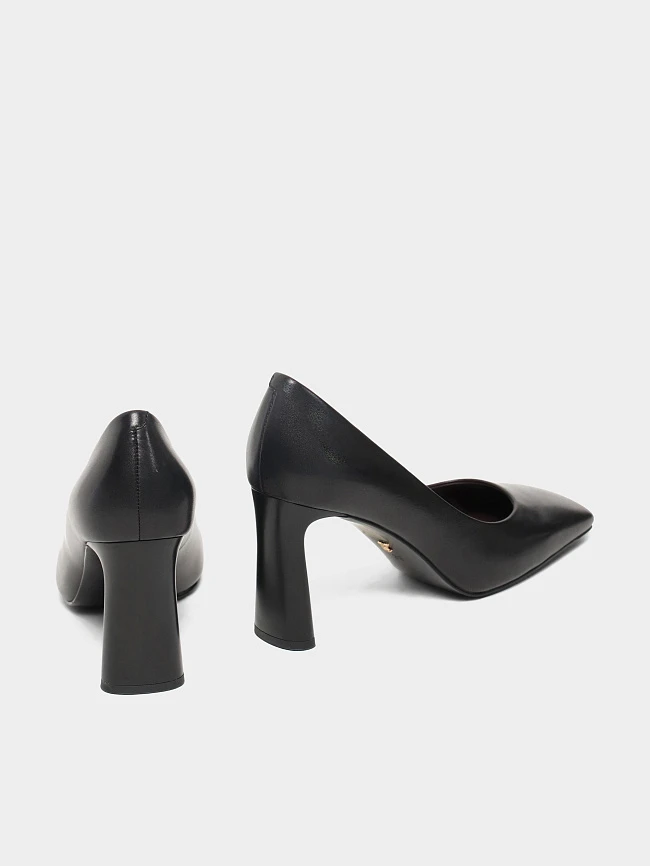 Туфли женские всесезонные, цвет черный, натуральная кожа 1494699 | 3