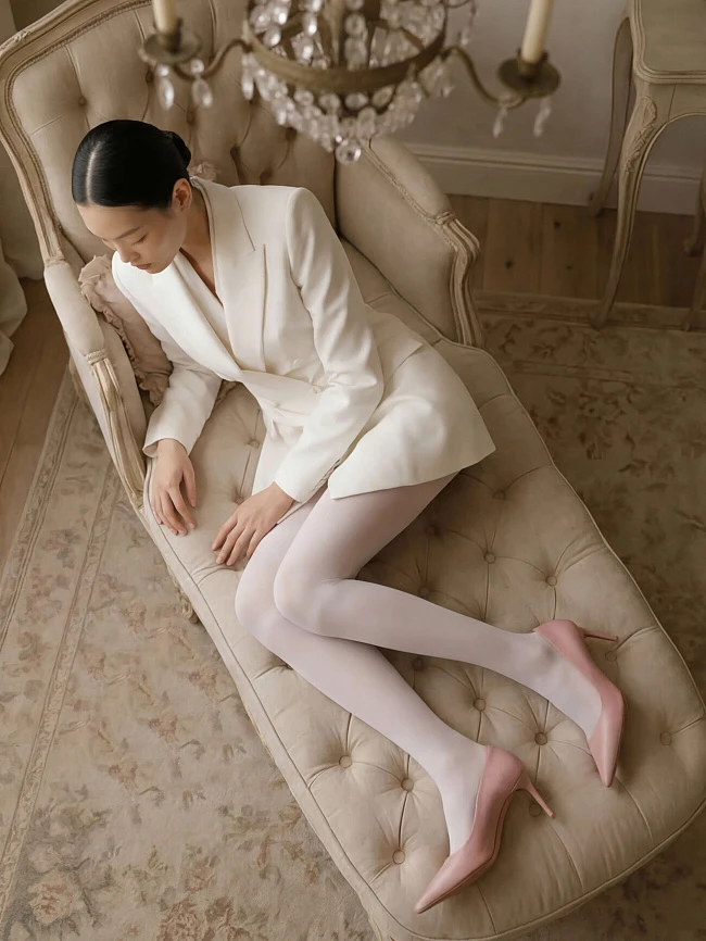 Туфли женские всесезонные, цвет пудровый, натуральная кожа 497498 | 10