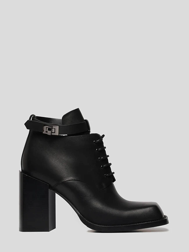 Ботинки 198323 женские цвет черный, натуральная кожа 198323          | 2