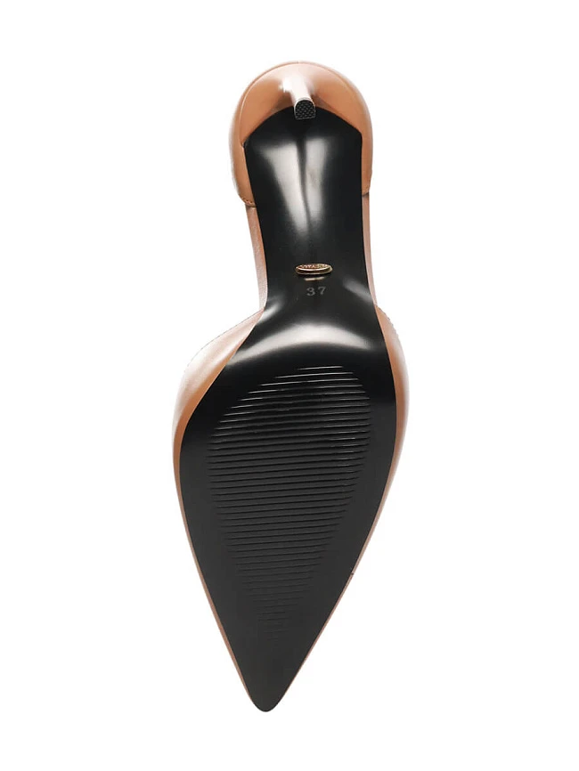 Туфли женские всесезонные, цвет коричневый, натуральная кожа 1491686P3 | 6