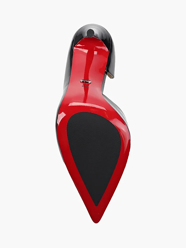 Туфли женские всесезонные, цвет черный, натуральная лаковая кожа 496079P3-2 | 5