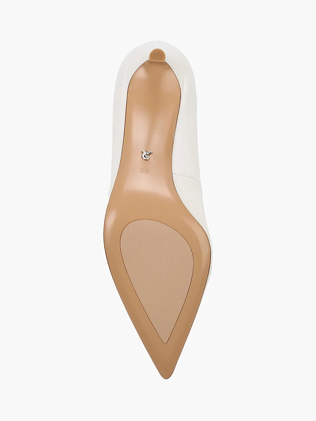 Туфли женские всесезонные, цвет белый, натуральная кожа 495754 | 5