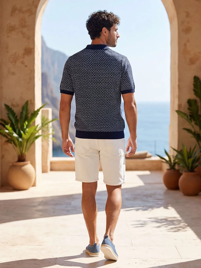 Джемпер (поло) мужские демисезон; лето; GUV048-05 | 3