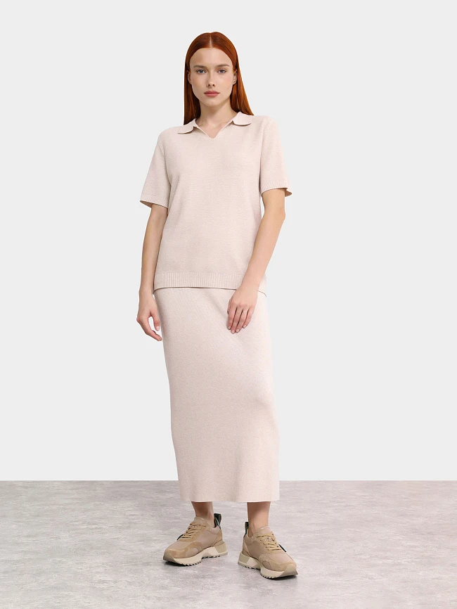 Кроссовки женские демисезонные, цвет бежевый, натуральная кожа/натуральный спилок 1013398 | 13