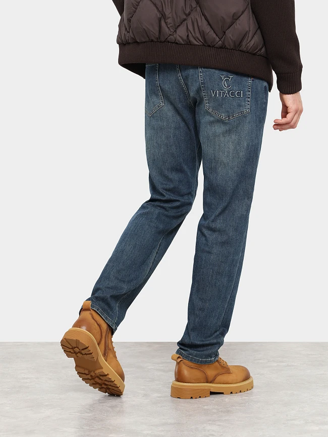 Ботинки мужские демисезонные, цвет песочный, натуральный нубук M03053 | 8