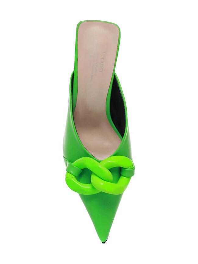 Мюли 1396031 женские цвет зеленый, искусственная кожа 1396031         | 4