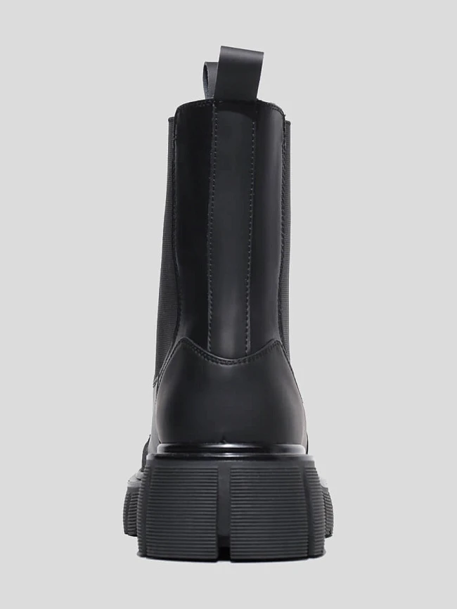 Ботинки женские демисезонные, цвет черный, искусственная кожа/натуральная кожа и полимерные материалы 1847725 | 5