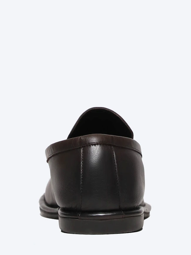 Лоферы мужские всесезонные, цвет коричневый, натуральная кожа M1782267 | 1