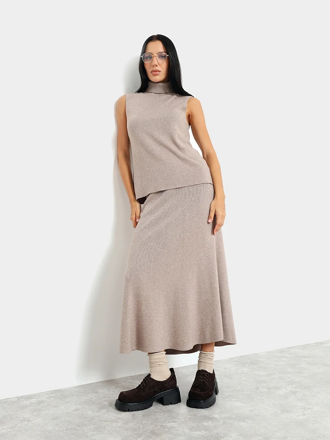 Комплект (джемпер+юбка) женские демисезон; зима; YAN011-08 | 9