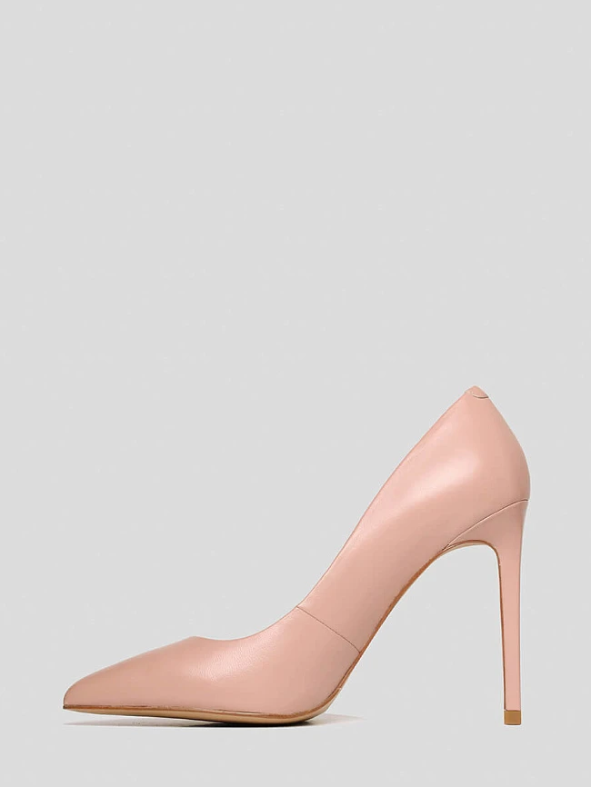 Туфли 494492 женские цвет бежевый, натуральная кожа 494492          | 3