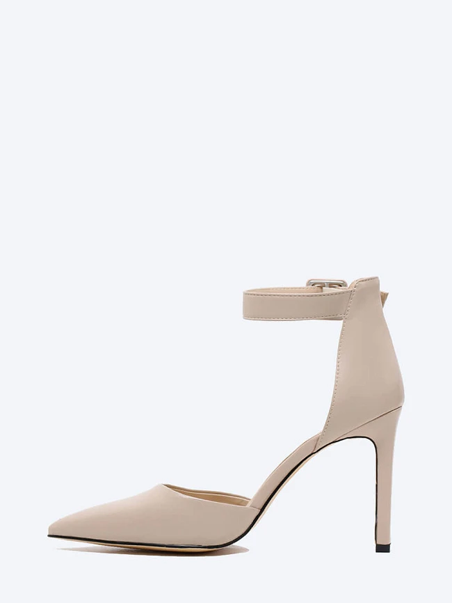 Туфли женские летние, цвет бежевый, искусственная кожа 2390496 | 3