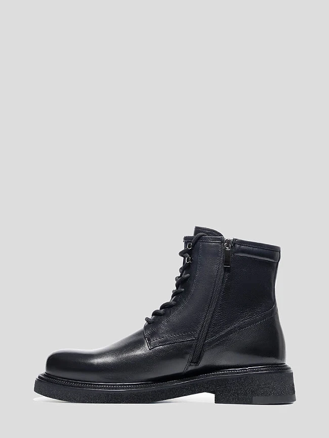 Ботинки мужские демисезонные, цвет черный, натуральная кожа M1781560 | 3