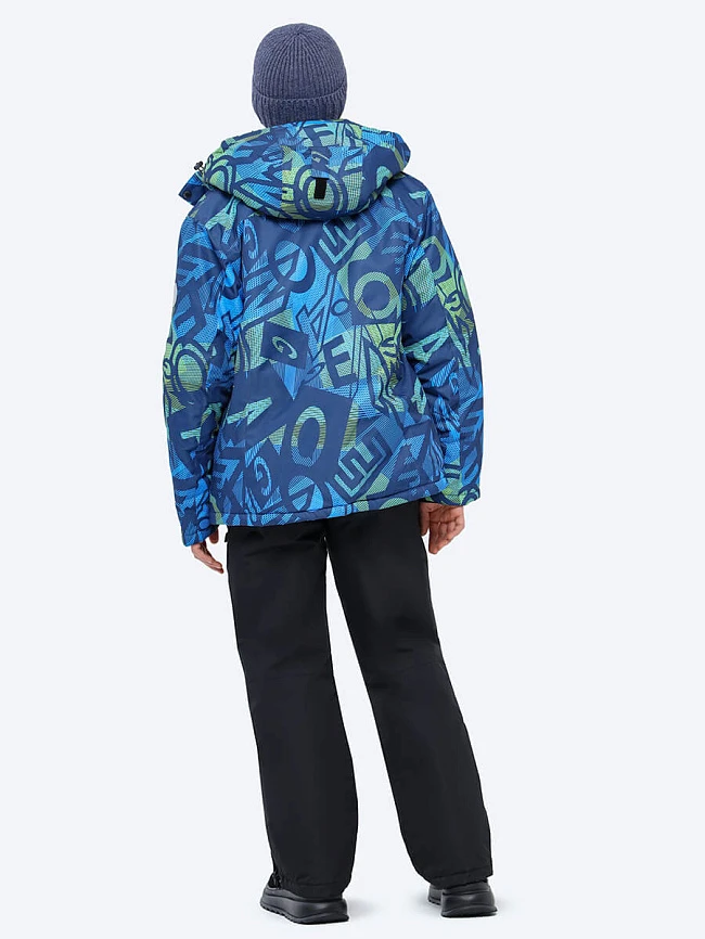 SE23113-33 Костюм детский (куртка+комбинезон) для мальчиков индиго+100% полиэстер SE23113-33 | 2