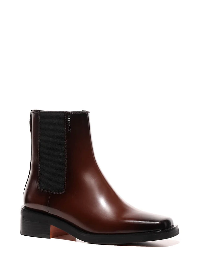 Ботинки 1491838 женские цвет рыжий, натуральная кожа 1491838         | 1