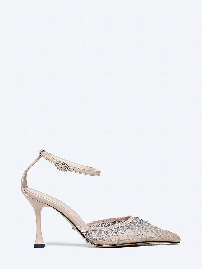 Туфли летние 6550155 женские цвет бежевый, текстиль/искусственная кожа 6550155 | 2