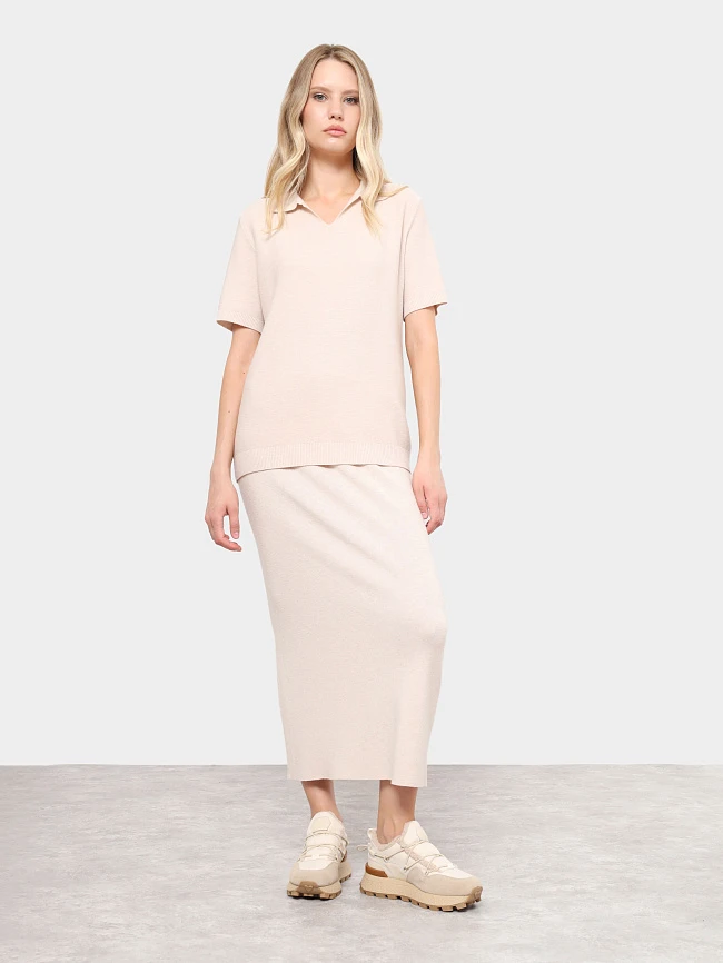 Кроссовки женские зимние, цвет бежевый, натуральный спилок/текстиль/искусственный мех 5270002M | 12