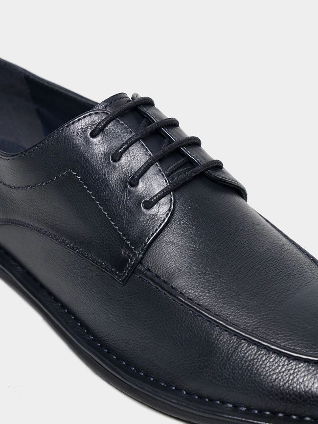 Полуботинки мужские всесезонные, цвет синий, натуральная кожа M1782747 | 5