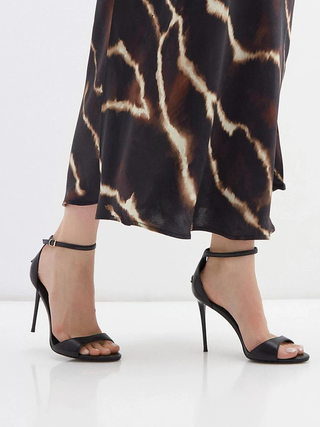 Босоножки женские летние, цвет черный, натуральная кожа 1493331-1 | 6