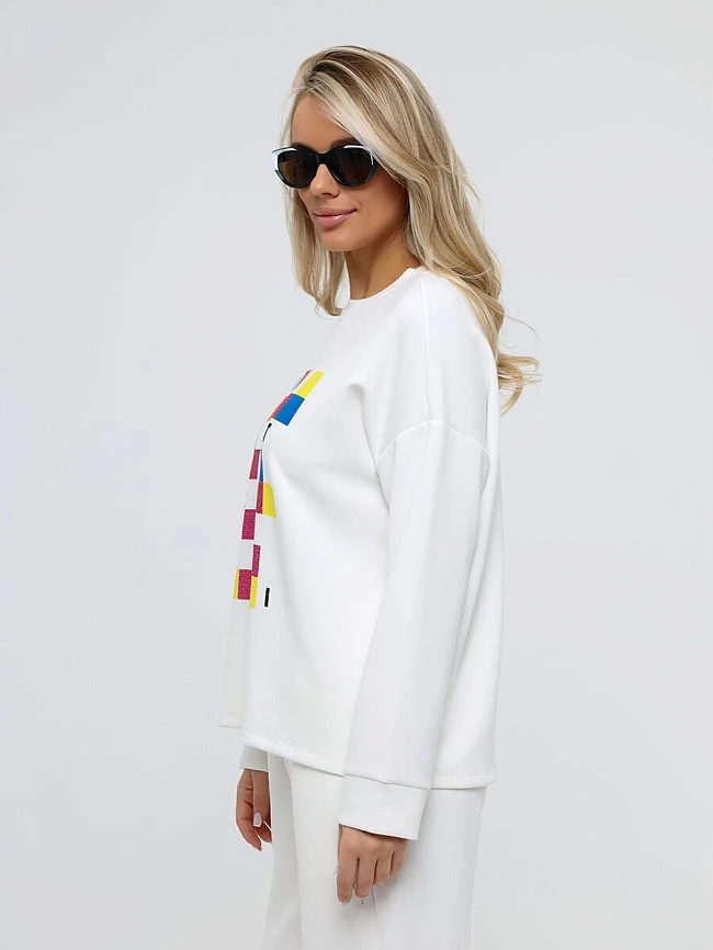 Комплект (джемпер+брюки) женские демисезон; лето; MI2079-09 | 6