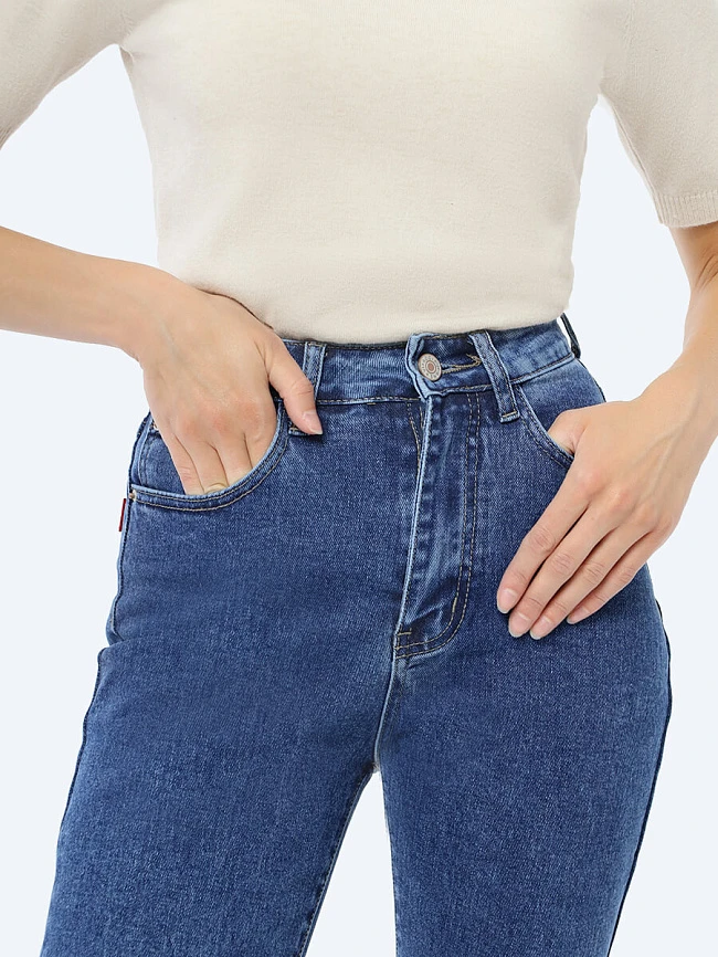 Джинсы женские всесезонные JSL2015-05 | 6