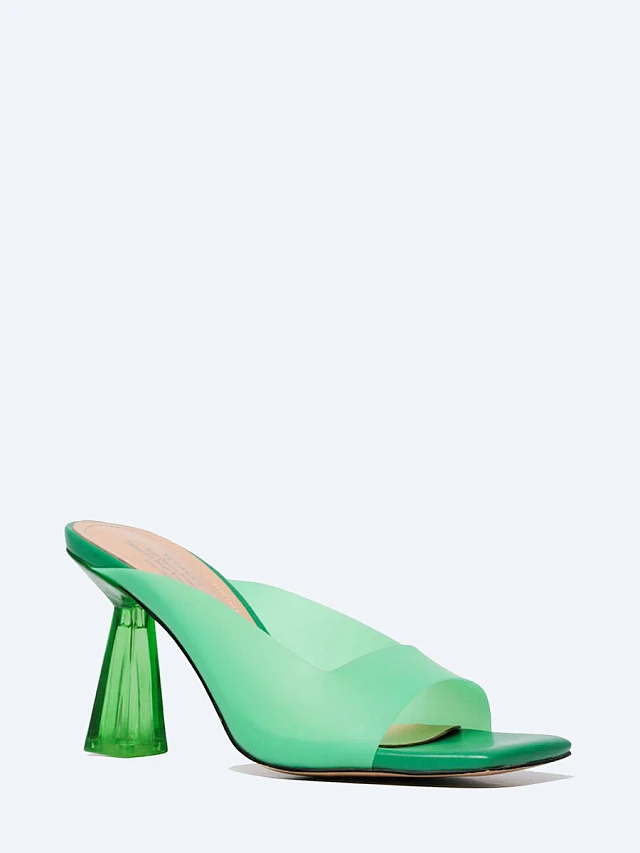 Сабо женские летние, цвет бирюзовый, силикон 1398003 | 1