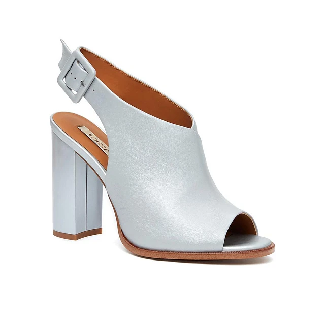 Босоножки 148451 женские цвет серый, натуральная кожа 148451          | 1