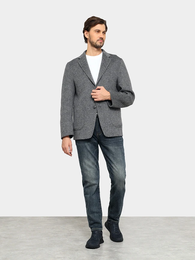 Кроссовки мужские демисезонные, цвет синий, натуральный нубук M1782601 | 12